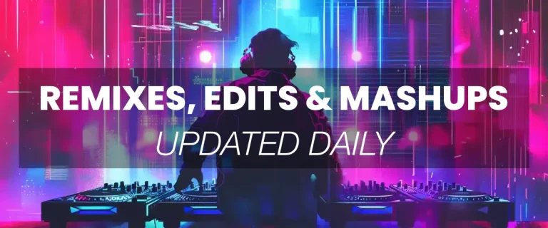 DJ performing on stage with neon lights – Remixes, Edits & Mashups Updated Dai